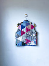 Load image into Gallery viewer, One-of-a-Kind: Triangle Quilt Vest (XS-M)
