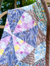 Load image into Gallery viewer, One-of-a-Kind: Evening Star Quilt Vest (XS-M)
