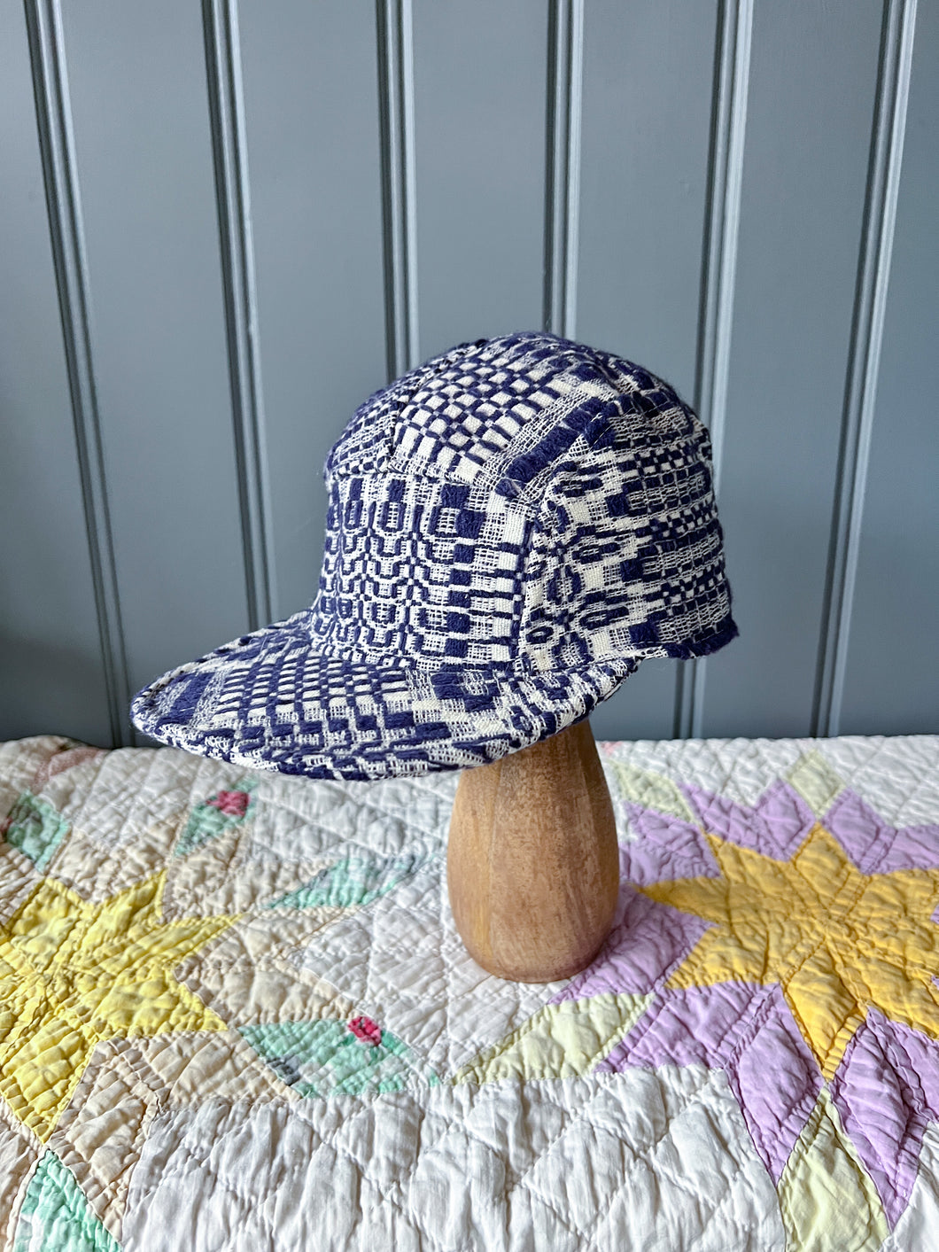 One-of-a-Kind: Coverlet 5 Panel Hat #3