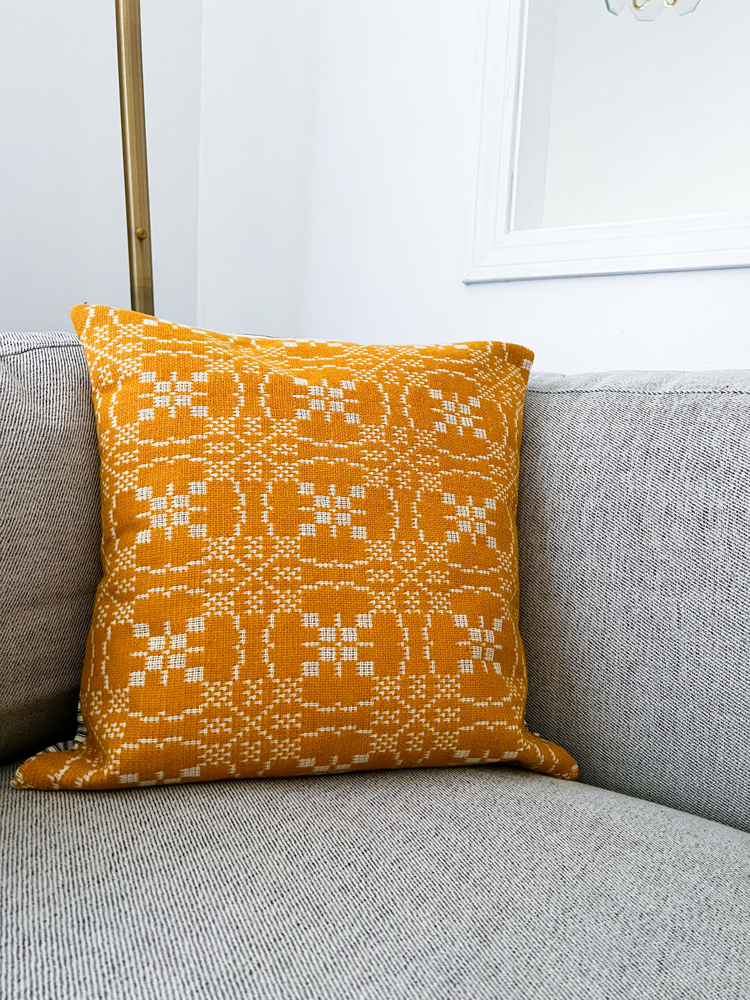 One-of-a-Kind: Coverlet Pillow Cover #2