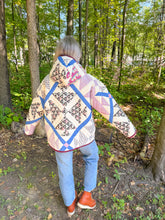 Load image into Gallery viewer, One-of-a-Kind: Duck &amp; Ducklings Hooded Flora Jacket (L)
