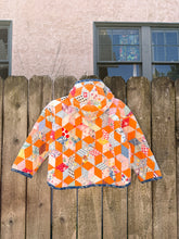 Load image into Gallery viewer, One-of-a-Kind: Tumbling Star KID’S Hooded Flora Jacket (9 year)
