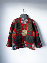 Load image into Gallery viewer, One-of-a-Kind: 19th Century Twinkling Star Lined Chore Coat (L)
