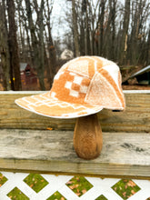 Load image into Gallery viewer, One-of-a-Kind: Vintage Geometric Mod Blanket 5 Panel Hat
