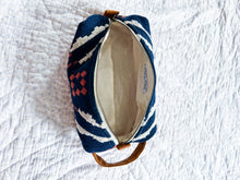 Load image into Gallery viewer, One-of-a-Kind: Coverlet Travel Pocket #3 (cotton lined)
