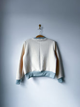 Load image into Gallery viewer, One-of-a-Kind: Vintage Orr Health Wool Blanket French Terry Pullover (M)
