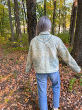 Load image into Gallery viewer, One-of-a-Kind: Golden Dawn Wool Tulip Cropped Chore Coat (M)
