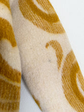 Load image into Gallery viewer, One-of-a-Kind: Golden Pineapple Ukrainian Blanket Flora Jacket (L)
