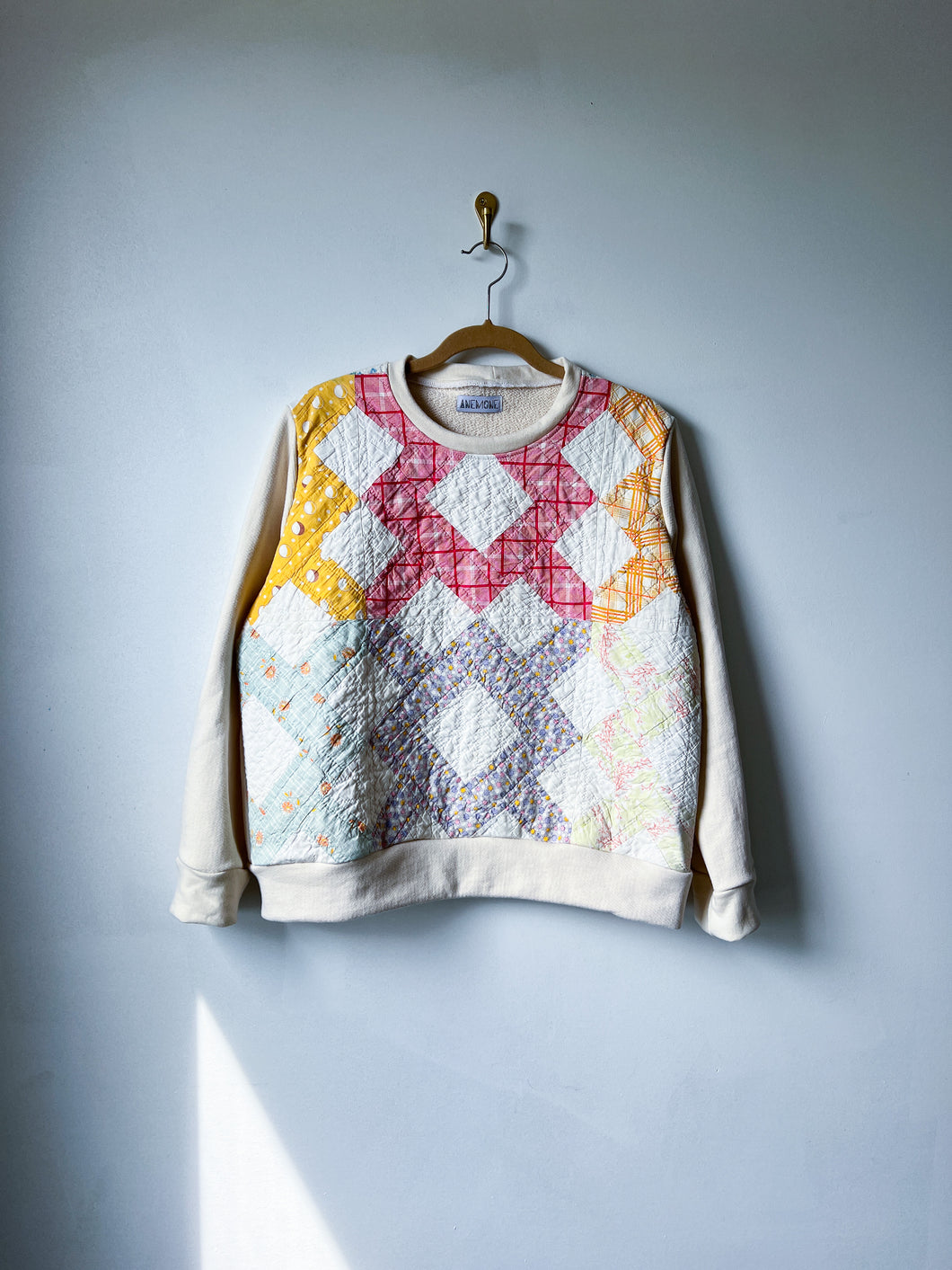 One-of-a-Kind: Album Block French Terry Pullover (XL)