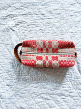 Load image into Gallery viewer, One-of-a-Kind: Coverlet Travel Pocket #4 (cotton lined)
