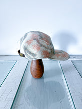 Load image into Gallery viewer, One-of-a-Kind: Leaves and Florals Vintage Wool Blanket 5 Panel Hat
