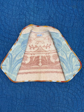 Load image into Gallery viewer, One-of-a-Kind: Colorblock Wool Blanket Vest (XS-M)
