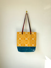 Load image into Gallery viewer, One-of-a-Kind: Canary Coverlet Tote Bag
