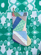 Load image into Gallery viewer, One-of-a-Kind: Scrappy Quilt Stocking #2
