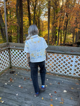 Load image into Gallery viewer, One-of-a-Kind: Vintage Lightweight Linen Tablecloth Shaftsbury Shirt (M)
