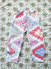 Load image into Gallery viewer, One-of-a-Kind: Grandmother&#39;s Flower Garden Barrel Leg Pant (S)

