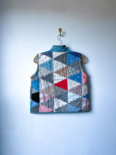 Load image into Gallery viewer, One-of-a-Kind: Triangle Quilt Vest (XS-M)
