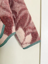 Load image into Gallery viewer, One-of-a-Kind: Dusty Mauve Ukrainian Blanket Flora Jacket (S)
