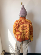 Load image into Gallery viewer, One-of-a-Kind: Chestnut Fall Florals Ukrainian Blanket Flora Jacket (S)

