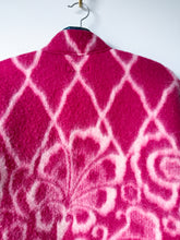 Load image into Gallery viewer, One-of-a-Kind: Fuchsia Ukrainian Blanket Flora Jacket (S)
