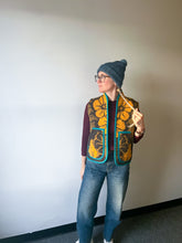 Load image into Gallery viewer, One-of-a-Kind: Ukrainian Wool Blanket Vest (XS-M)
