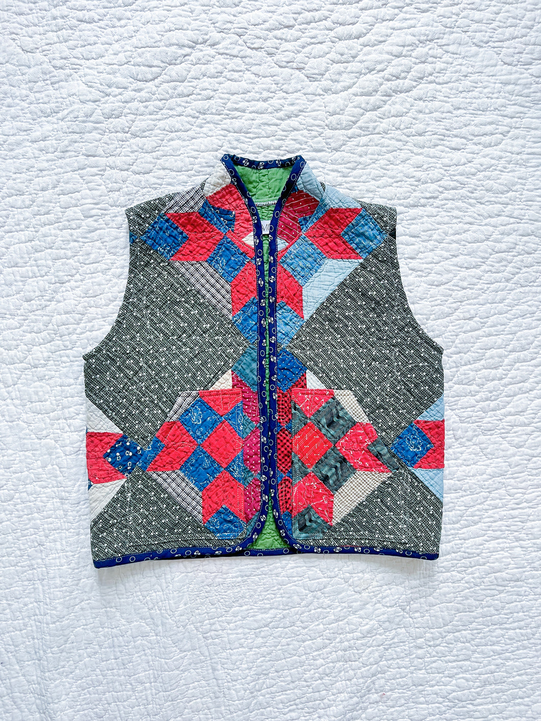 One-of-a-Kind: Farmer's Daughter Quilt Vest