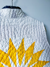 Load image into Gallery viewer, One-of-a-Kind: Sunburst Quilt Vest (XS-M)
