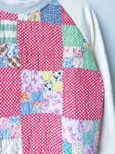 Load image into Gallery viewer, One-of-a-Kind: Four Patch Raglan Pullover (M)
