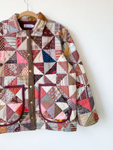 Load image into Gallery viewer, One-of-a-Kind: Autumn Pinwheel Chore Coat (M)
