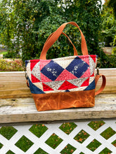 Load image into Gallery viewer, One-of-a-Kind: Summer&#39;s Dream Project Bag (with detachable strap)
