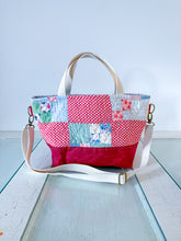 Load image into Gallery viewer, One-of-a-Kind: Four in a Four Patch Project Bag (with detachable strap)
