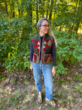 Load image into Gallery viewer, One-of-a-Kind: Twinkling Star Lined Quilt Vest (XS-M)
