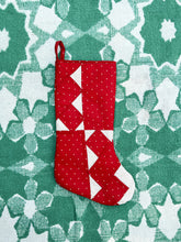 Load image into Gallery viewer, One-of-a-Kind: Chimney Sweep Quilt Stocking #1
