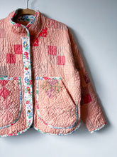 Load image into Gallery viewer, One-of-a-Kind: Overdyed Four Patch Flora Jacket (M)
