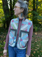 Load image into Gallery viewer, One-of-a-Kind: Broken Arrows Quilt Vest (XS-M)
