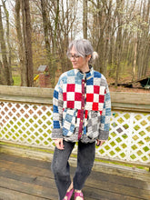 Load image into Gallery viewer, One-of-a-Kind: Patchwork Flora Jacket (L)
