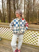 Load image into Gallery viewer, One-of-a-Kind: Patchwork Flora Jacket (S)
