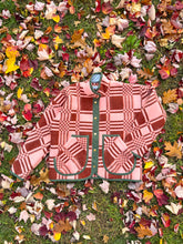 Load image into Gallery viewer, One-of-a-Kind: Geometric Ukrainian Blanket Flora Jacket (M)
