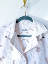 Load image into Gallery viewer, One-of-a-Kind: Antique Cutwork Embroidery Shaftsbury Shirt (M)
