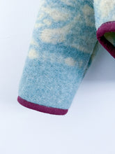 Load image into Gallery viewer, One-of-a-Kind: Golden Dawn Wool Blanket Hooded Flora Jacket (M)
