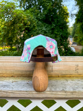 Load image into Gallery viewer, One-of-a-Kind: Vintage Tablecloth 5 Panel Hat #1
