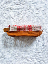 Load image into Gallery viewer, One-of-a-Kind: Coverlet Travel Pocket #5 (cotton lined)
