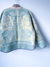 Load image into Gallery viewer, One-of-a-Kind: Golden Dawn Wool Blanket Flora Jacket (L)

