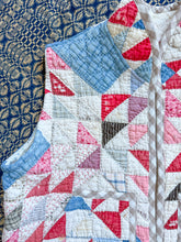 Load image into Gallery viewer, One-of-a-Kind: Ocean Waves Quilt Vest (XS-M)
