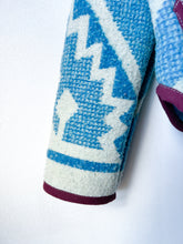 Load image into Gallery viewer, One-of-a-Kind: Ukrainian Geometric Blanket Flora Jacket (S)
