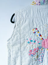 Load image into Gallery viewer, One-of-a-Kind: Dresden Plate Quilt Vest (XS-M)
