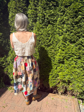 Load image into Gallery viewer, One-of-a-Kind: Hexie Quilt Top Skirt (S)
