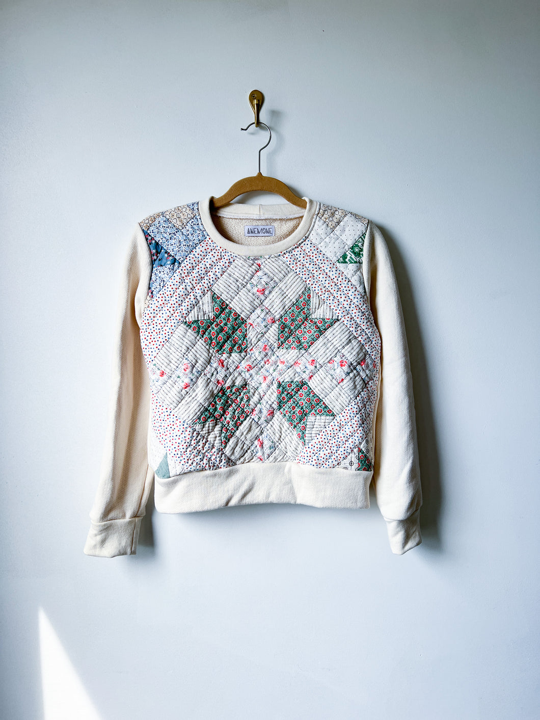One-of-a-Kind: Stepping Stones French Terry Pullover (S)