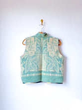 Load image into Gallery viewer, One-of-a-Kind: Orr Health Colorblock Wool Blanket Vest (XS-M)
