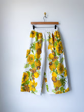 Load image into Gallery viewer, One-of-a-Kind: Vintage Pineapple Tablecloth Easy Pant (S/M)
